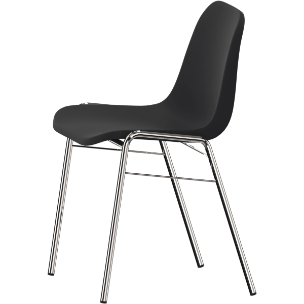 5901747153378 - Besucherstuhl BETA schwarz chrom 4-Fuß-Gestell 5901747153378 Nowy Styl 5901747153378 - Besucherstuhl BETA schwarz chrom 4-Fuß-Gestell 5901747153378 Nowy Styl