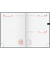 Taschenkalender 70-18 242 906, schwarz, 1 Tag / 1 Seite, außer Sa/So, 140x100mm