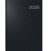 Tageskalender 7027503906, Conform, schwarz, 1 Tag / 1 Seite, 29,1x21cm (A4), 2026