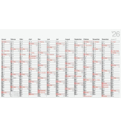 Plakatkalender 7033690006, 790x1390mm