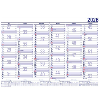 Tafelkalender 22000,  (A5, 21cmx14,8cm)