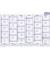 Tafelkalender 22000, 6 Monate / 1 Seite, 21cmx14,8cm (BxH) (A5), 2027