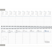 Querkalender 59800, 29,8x13cm (HxB)
