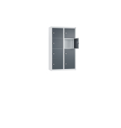 Spind 8F&auml;cher 77x46x20cm lgran