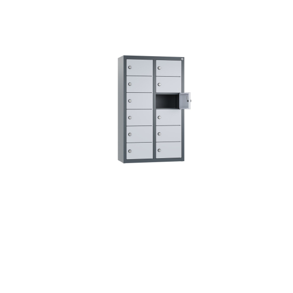 4066681196780 -  Spind 12Fächer 77x46x20cm analu 4066681196780 C+P
