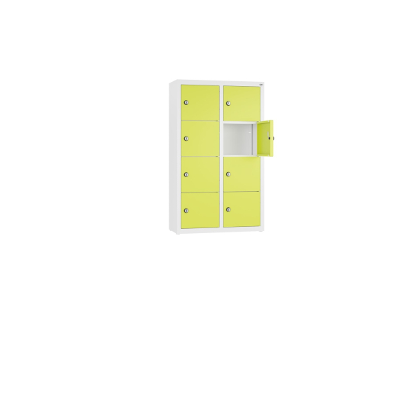 4066681196919 -  Spind 8Fächer 77x46x20cm wsclowngn 4066681196919 C+P