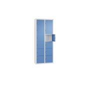 Spind 12F&auml;cher 113x46x20cm lgrfbl