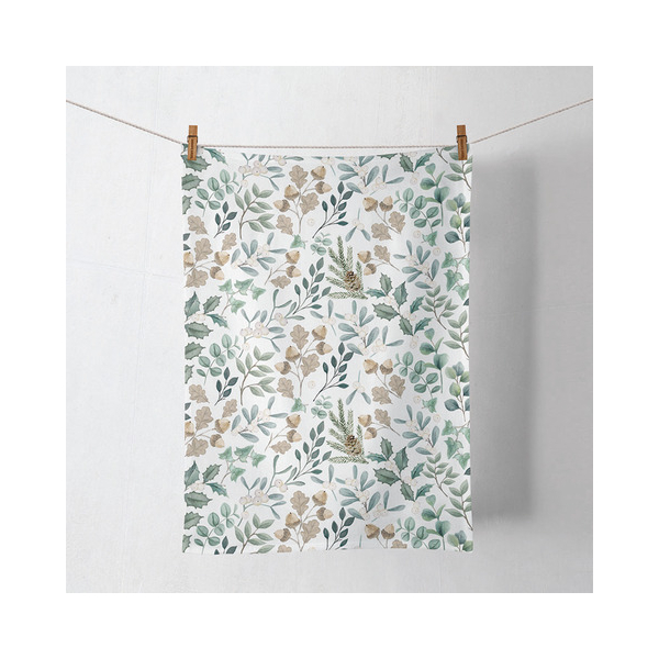 8712159209518 - Geschirrtuch 37819040 Blätter 70x50cm 8712159209518 Ambiente