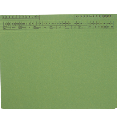 Hängehefter Classic 1417908, A4 grün Karton 320g