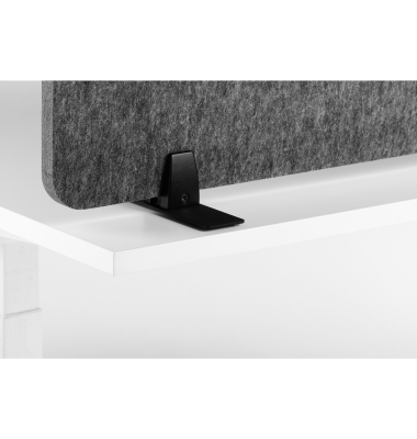 Tischtrennwand EFFECT 313458, anthrazit 120,0 x 50,0 cm