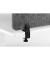Tischtrennwand EFFECT 313458, anthrazit 120,0 x 50,0 cm