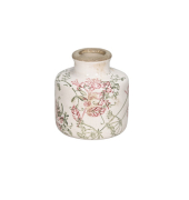 Vase Steinzeug bunt