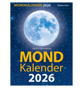 Tagesabreißkalender 4530, Mond, 1 Tag / 1 Seite, 16,5x22cm, 2026