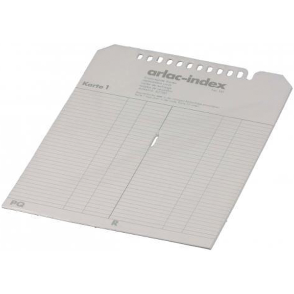 Arlac Ersatztelefonregister für Index für 800 Einträge 4006221827002 Arlac