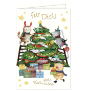 Weihnachtsgeldscheinkarte