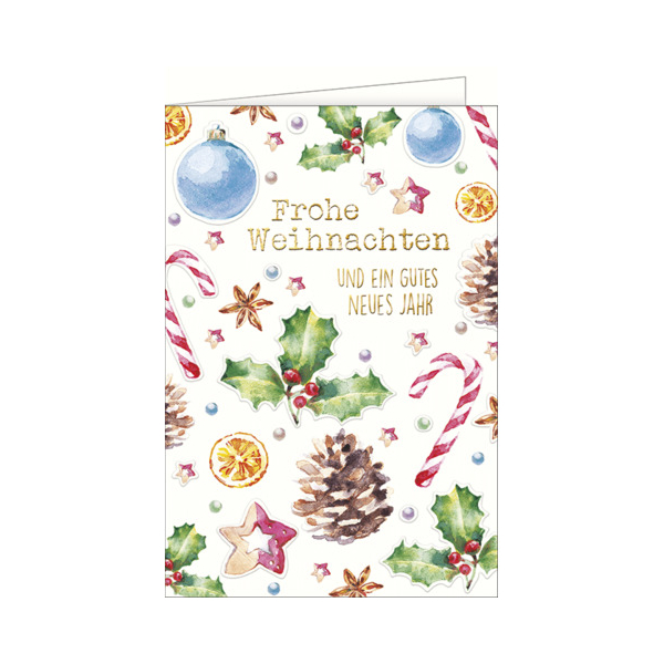 5 Stück Alpedia D.T.Weihnachtskarten 9004546577102 Alpedia