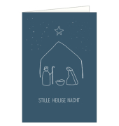 Weihnachtskarte heilig