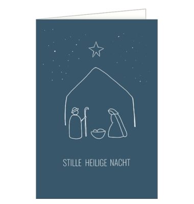 Weihnachtskarte heilig Weihnachtskarte heilig