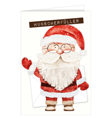 Weihnachtsgeldscheinkarte