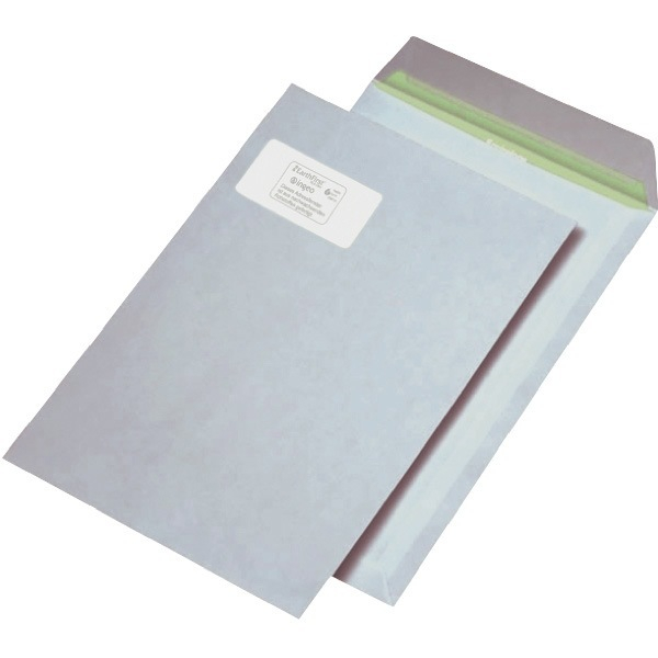 MailMedia Versandtaschen 5758324, C4 (A4), mit Fenster, haftklebend, 100g, weiß 4003928886455 MailMedia 250 Stück