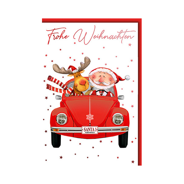 6 Stück Braun und Company Weihnachtskarte 4014995375117 Braun und Company