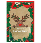 Weihnachtsgeldscheinkarte