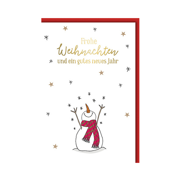 6 Stück Braun und Company D.T.Weihnachtskarten 4014995388452 Braun und Company