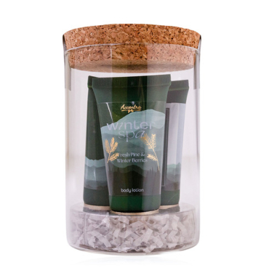 Badeset Winter Spa Glas