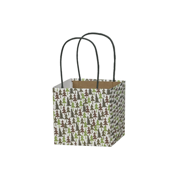 12 Stück Alpedia Geschenktasche 671006012923, Bäume, 12cm x 12cm 4060706234754 Alpedia