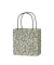 Geschenktasche 671007016923, Weihnachten, mit Tragehenkel, Tannenb&auml;ume, 16cm x 16cm