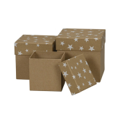 Weihn.Geschenkkarton Sterne ws-natur Weihn.Geschenkkarton Sterne ws-natur