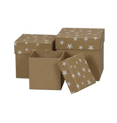 Weihn.Geschenkkarton Sterne ws-natur Weihn.Geschenkkarton Sterne ws-natur