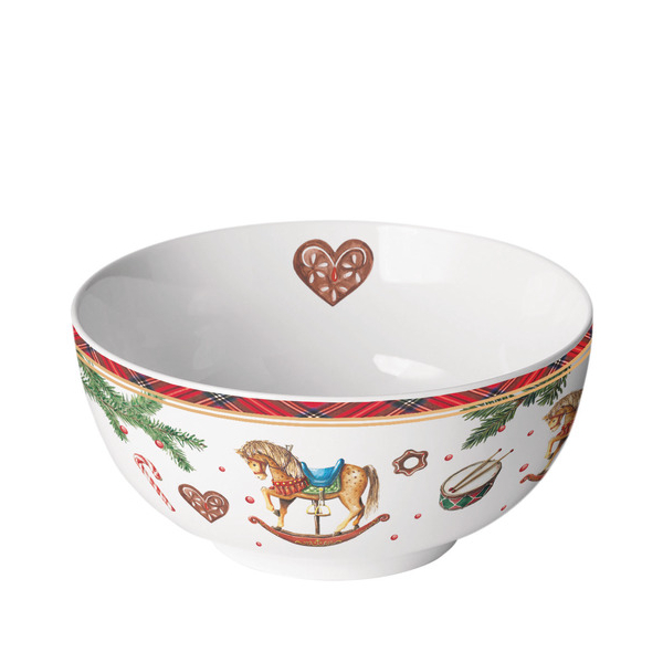 8712159210583 - WeihnSchüssel klassisches Schaukelpferd 8712159210583 Ambiente