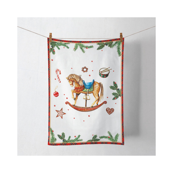8712159210675 - Geschirrtuch 37820040 Schaukelpferd 70x50cm 8712159210675 Ambiente