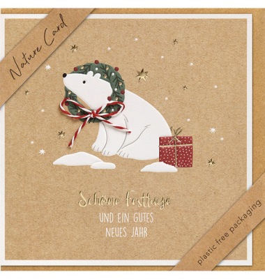 D.T.Weihnachtskarten Nature Card