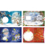 Weihnachtskarte m.Sound sortiert