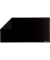 Schreibunterlage Breyta 100139320 schwarz 80x40cm