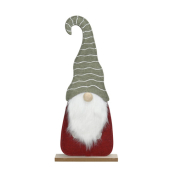 Weihn.Figur Wichtel rot-gr&uuml;n