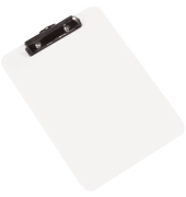 Klemmbrett KF11707, transparent, Kunststoff