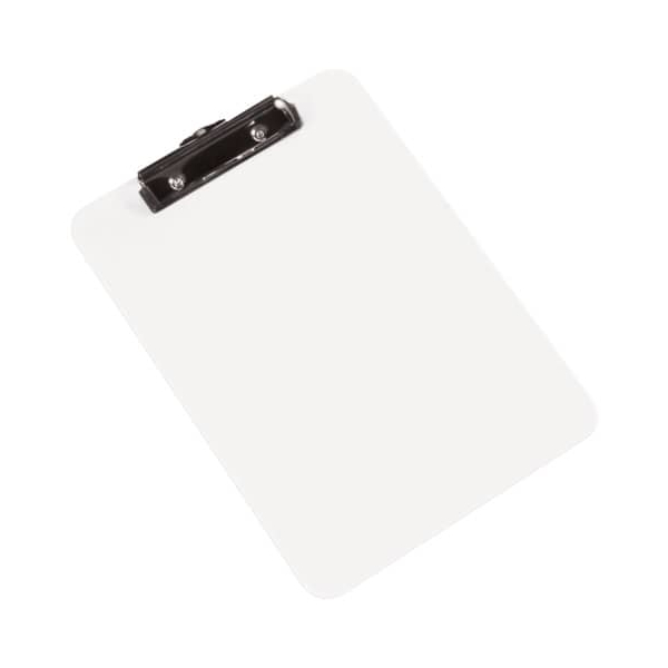 Q-connect Klemmbrett KF11707, transparent, Kunststoff 5705831117075 Q-connect