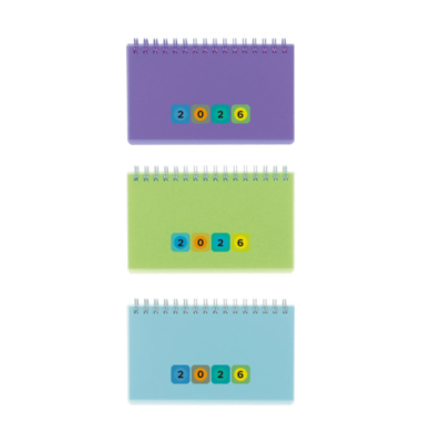 Tischkalender 300014223, 1 Woche / 2 Seiten, 