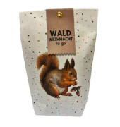 Wundert&uuml;te 63731 , "Wald Weihnacht to go", 14x22cm (BxL), in Papiert&uuml;te
