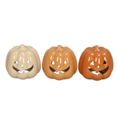 Windlicht 670703000364 K&uuml;rbis creme/orange/rot 