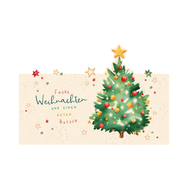 5 Stück SKORPION D.T.Weihnachtskarten 9004546573944 SKORPION