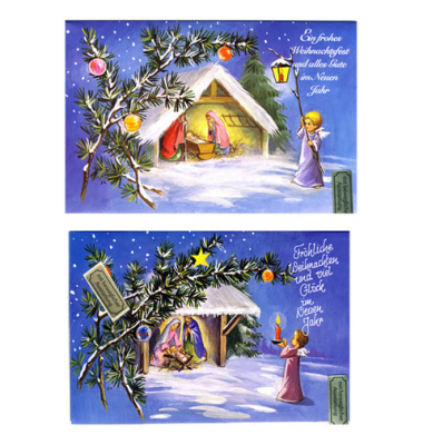 D.T.Weihnachtskarten sortiert