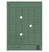 Umlaufmappe 8020001_1, A4 gr&uuml;n Karton 250g
