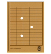 Umlaufmappe 8020002_1, A4 gelb Karton 250g