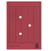 Umlaufmappe 8020003_1, A4 rot Karton 250g