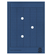 Umlaufmappe 8020004_1, A4 blau Karton 250g