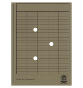 Umlaufmappe 8020009_1, A4 grau Karton 250g